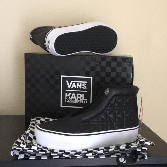 vans karl lagerfeld shoes